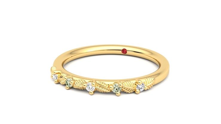 Taylor & Hart Raleyah Wedding Ring 360 degree image 26