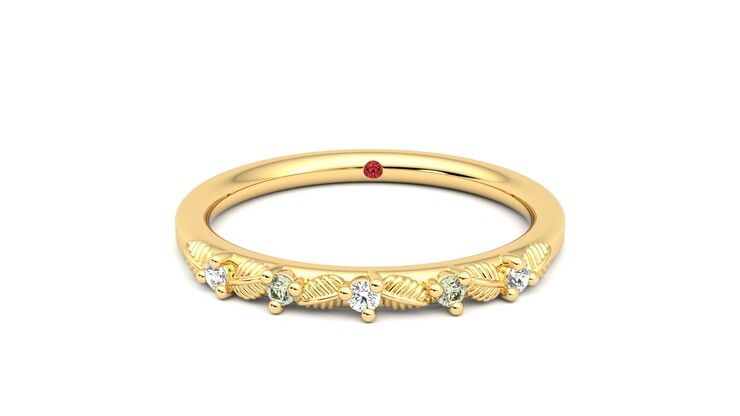 Taylor & Hart Raleyah Wedding Ring 360 degree image 29