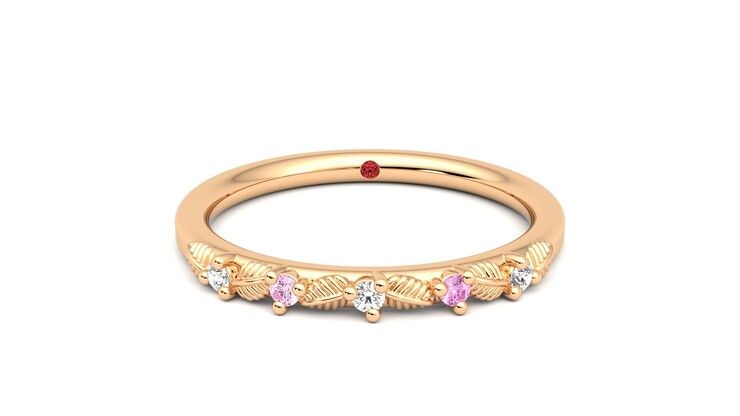 Taylor & Hart Raleyah Wedding Ring 360 degree image 0