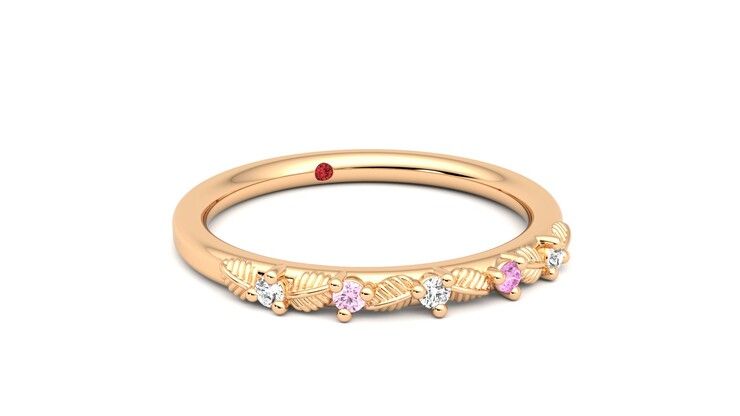 Taylor & Hart Raleyah Wedding Ring 360 degree image 4