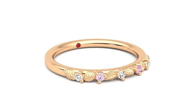 Taylor & Hart Raleyah Wedding Ring 360 degree image 5