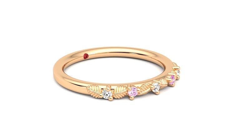 Taylor & Hart Raleyah Wedding Ring 360 degree image 6