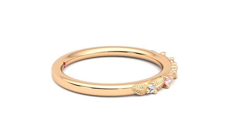Taylor & Hart Raleyah Wedding Ring 360 degree image 9