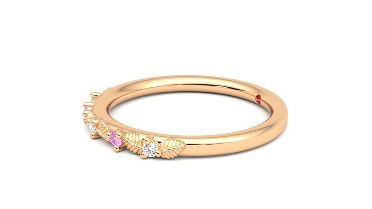 Taylor & Hart Raleyah Wedding Ring 360 degree image 22