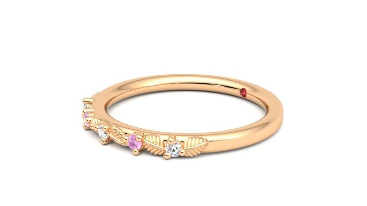 Taylor & Hart Raleyah Wedding Ring 360 degree image 23