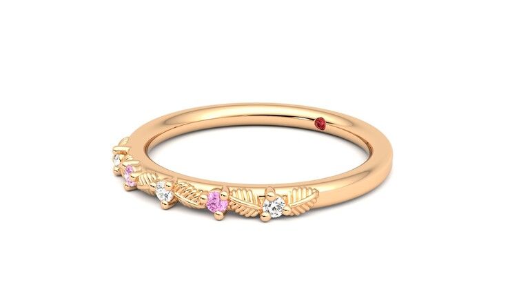 Taylor & Hart Raleyah Wedding Ring 360 degree image 24