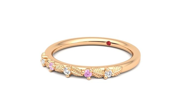 Taylor & Hart Raleyah Wedding Ring 360 degree image 25