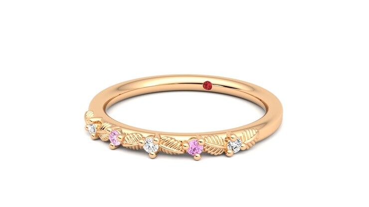 Taylor & Hart Raleyah Wedding Ring 360 degree image 26