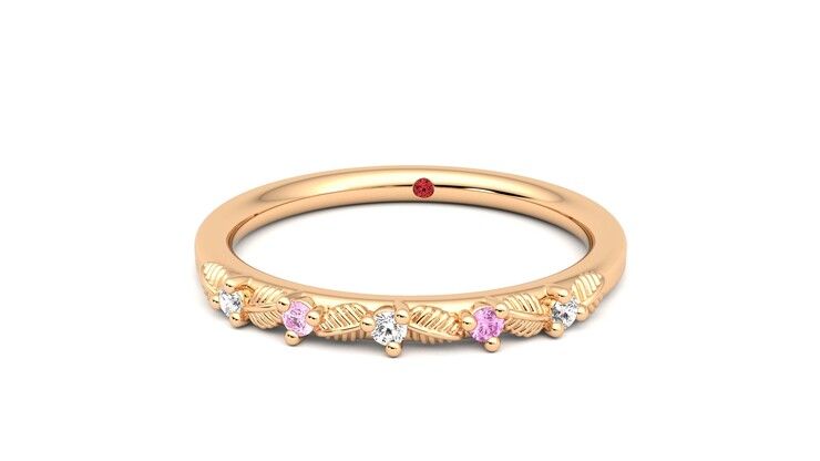 Taylor & Hart Raleyah Wedding Ring 360 degree image 28