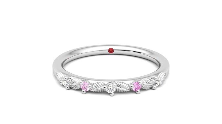 Taylor & Hart Raleyah Wedding Ring 360 degree image 0