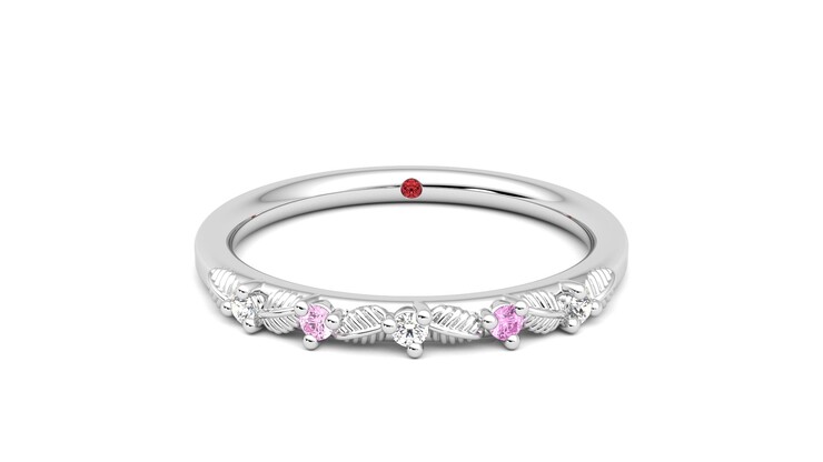Taylor & Hart Raleyah Wedding Ring 360 degree image 0