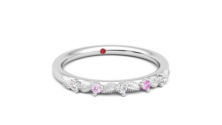 Taylor & Hart Raleyah Wedding Ring 360 degree image 3