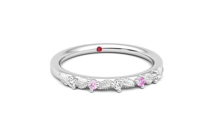 Taylor & Hart Raleyah Wedding Ring 360 degree image 3