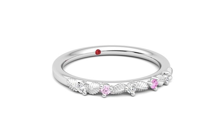 Taylor & Hart Raleyah Wedding Ring 360 degree image 4