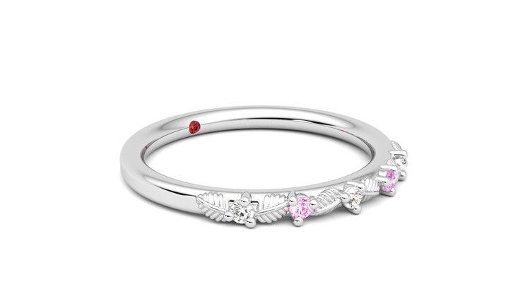 Taylor & Hart Raleyah Wedding Ring 360 degree image 6