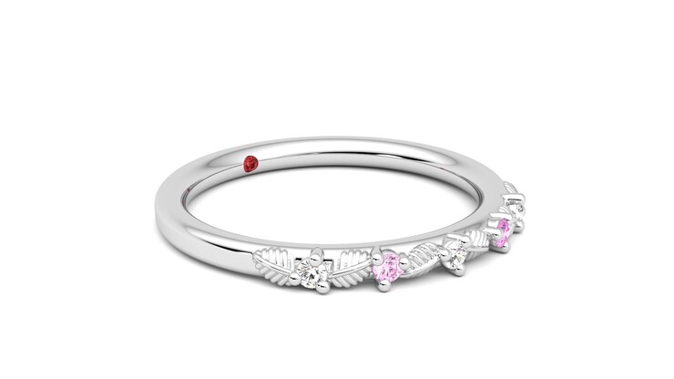 Taylor & Hart Raleyah Wedding Ring 360 degree image 6