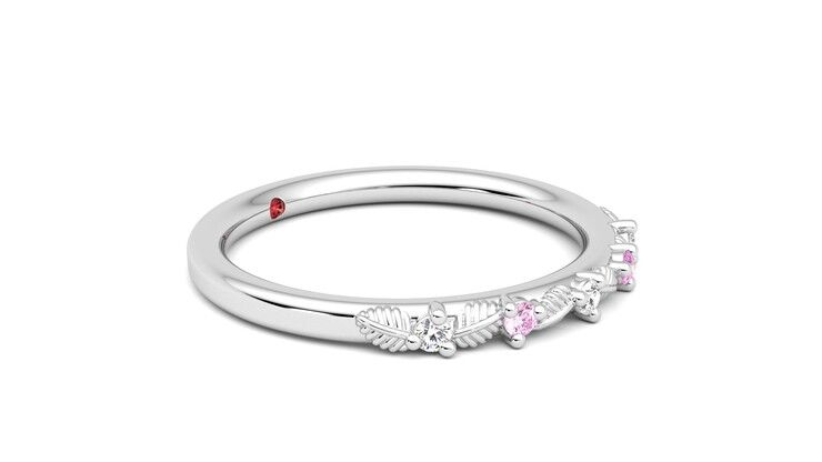 Taylor & Hart Raleyah Wedding Ring 360 degree image 7