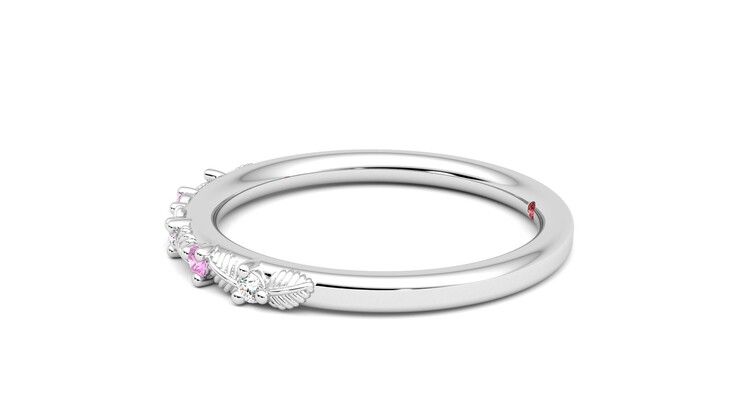 Taylor & Hart Raleyah Wedding Ring 360 degree image 21