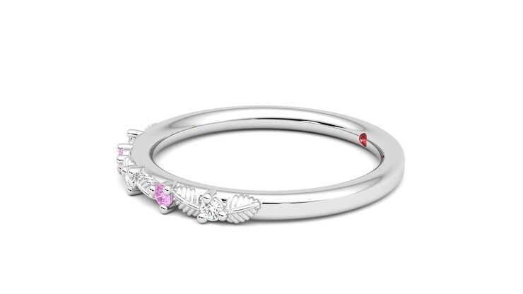 Taylor & Hart Raleyah Wedding Ring 360 degree image 22