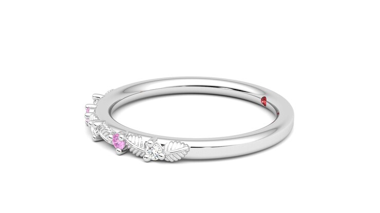 Taylor & Hart Raleyah Wedding Ring 360 degree image 22