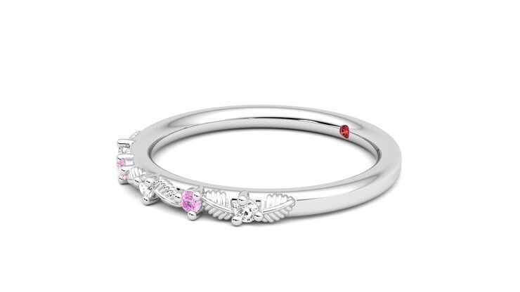 Taylor & Hart Raleyah Wedding Ring 360 degree image 23