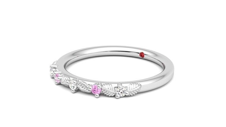 Taylor & Hart Raleyah Wedding Ring 360 degree image 24