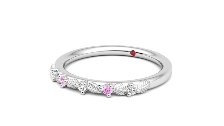 Taylor & Hart Raleyah Wedding Ring 360 degree image 25