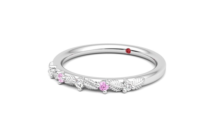 Taylor & Hart Raleyah Wedding Ring 360 degree image 25