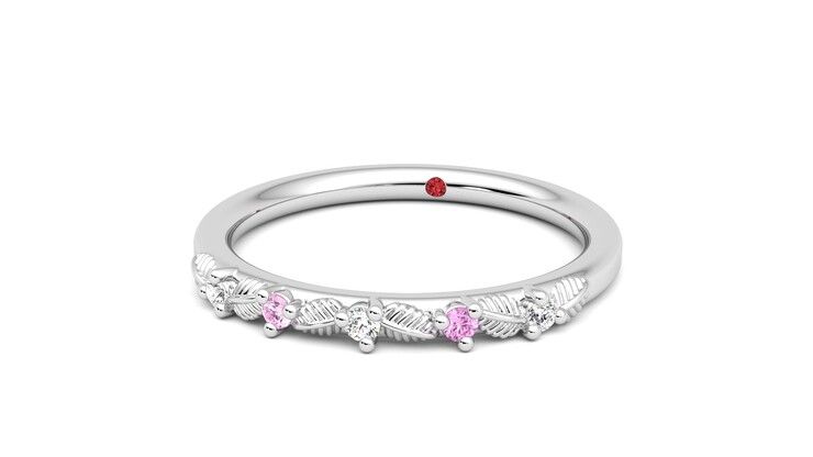 Taylor & Hart Raleyah Wedding Ring 360 degree image 27