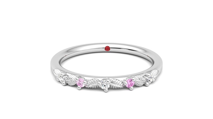 Taylor & Hart Raleyah Wedding Ring 360 degree image 29