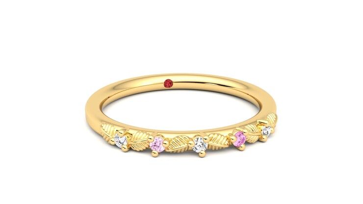 Taylor & Hart Raleyah Wedding Ring 360 degree image 3