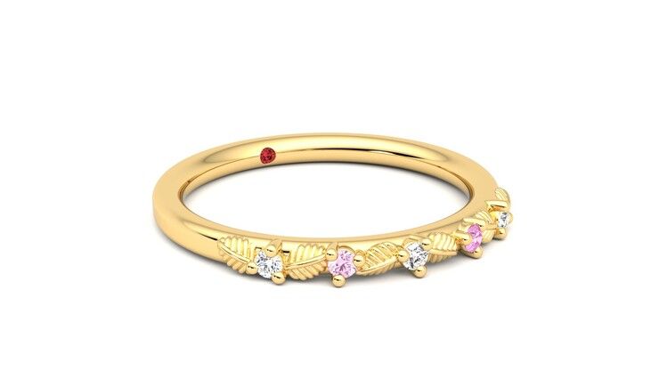 Taylor & Hart Raleyah Wedding Ring 360 degree image 5