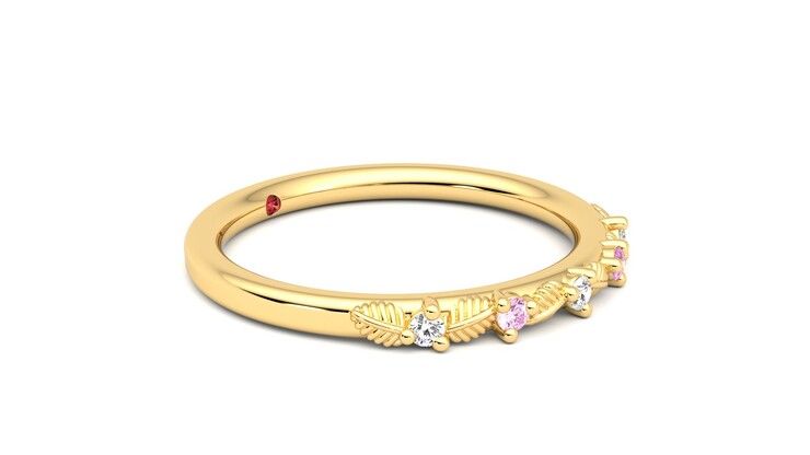 Taylor & Hart Raleyah Wedding Ring 360 degree image 7