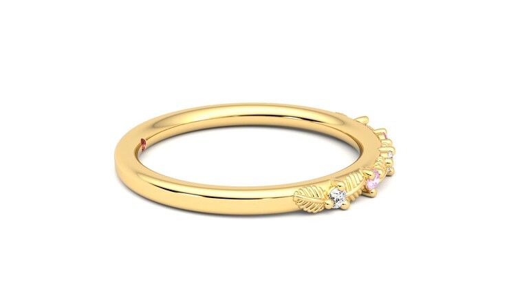 Taylor & Hart Raleyah Wedding Ring 360 degree image 9