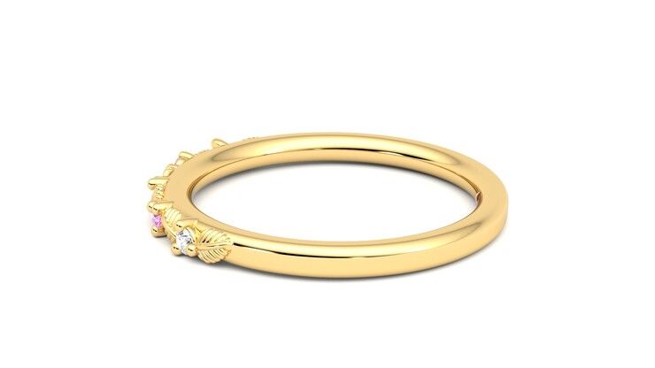 Taylor & Hart Raleyah Wedding Ring 360 degree image 20
