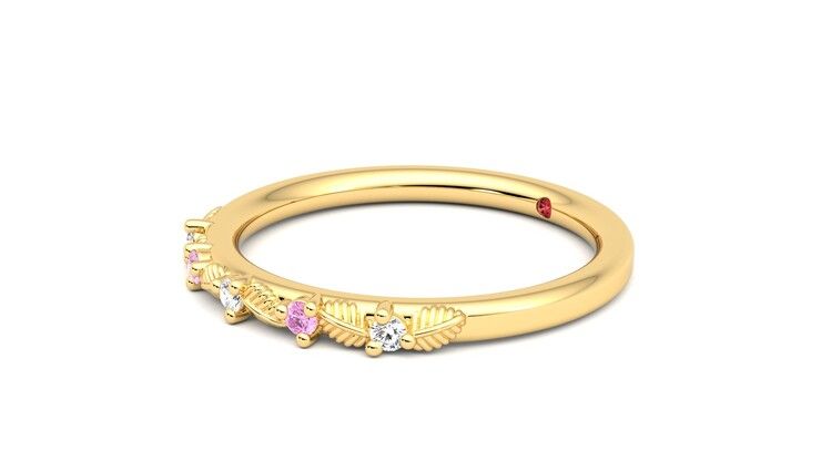 Taylor & Hart Raleyah Wedding Ring 360 degree image 23
