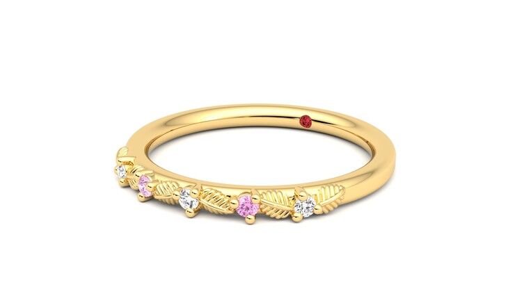 Taylor & Hart Raleyah Wedding Ring 360 degree image 25