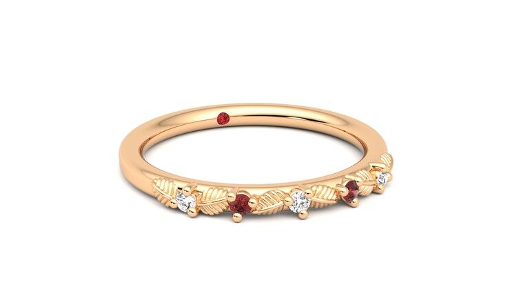 Taylor & Hart Raleyah Wedding Ring 360 degree image 4