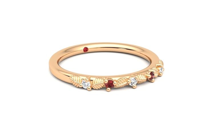 Taylor & Hart Raleyah Wedding Ring 360 degree image 5
