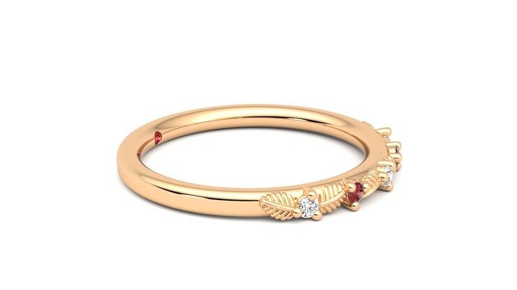 Taylor & Hart Raleyah Wedding Ring 360 degree image 8