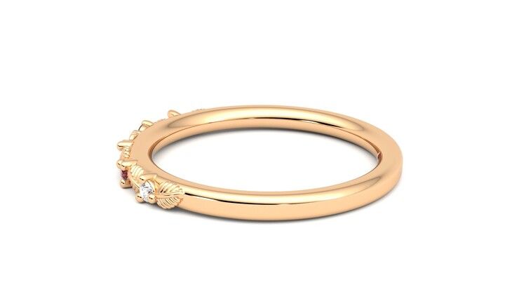 Taylor & Hart Raleyah Wedding Ring 360 degree image 20