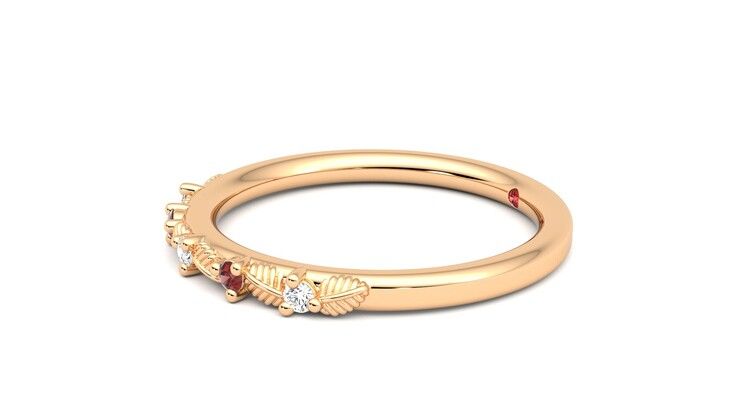 Taylor & Hart Raleyah Wedding Ring 360 degree image 22