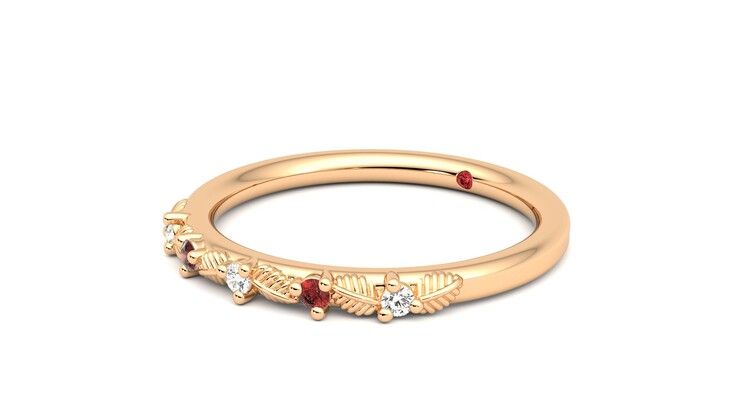 Taylor & Hart Raleyah Wedding Ring 360 degree image 24