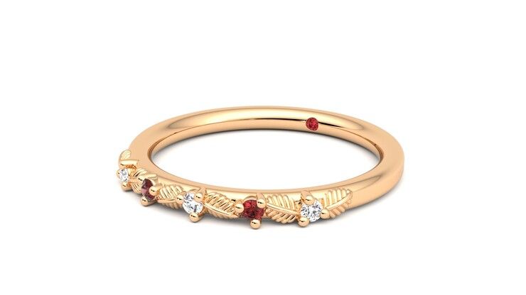Taylor & Hart Raleyah Wedding Ring 360 degree image 25
