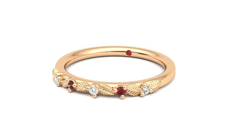 Taylor & Hart Raleyah Wedding Ring 360 degree image 26