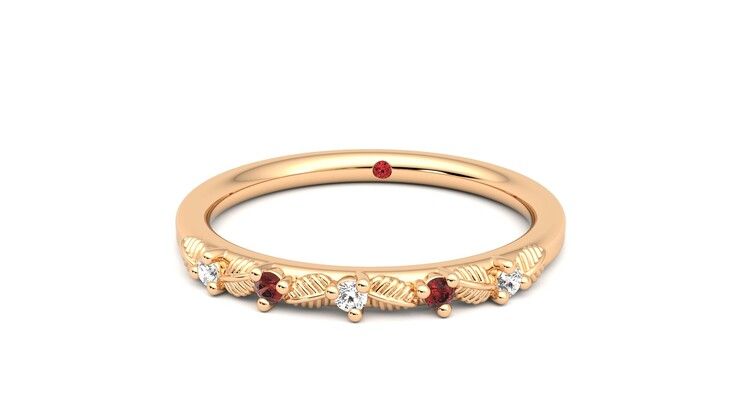 Taylor & Hart Raleyah Wedding Ring 360 degree image 28