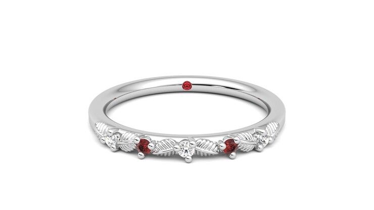 Taylor & Hart Raleyah Wedding Ring 360 degree image 0