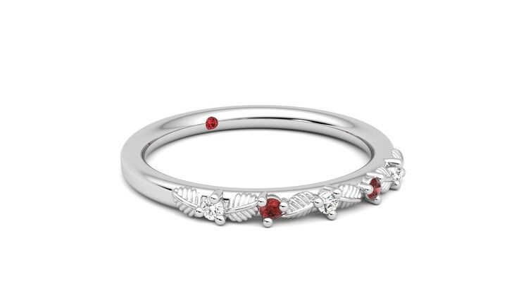 Taylor & Hart Raleyah Wedding Ring 360 degree image 5