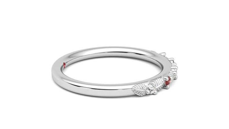 Taylor & Hart Raleyah Wedding Ring 360 degree image 9