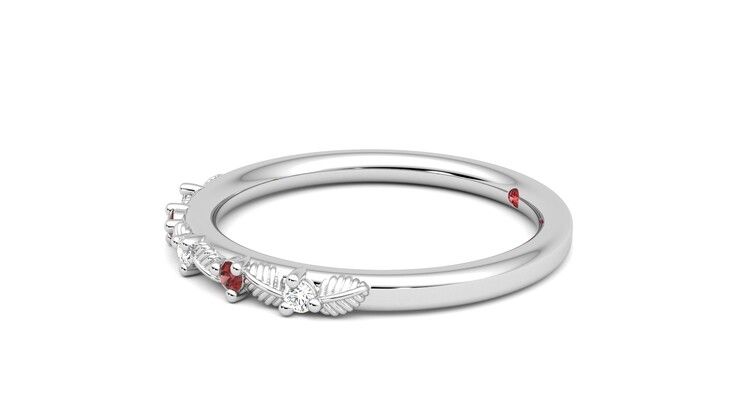 Taylor & Hart Raleyah Wedding Ring 360 degree image 22